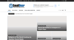 Desktop Screenshot of emaildoor.com